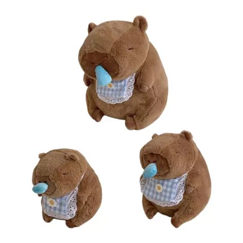 MIGNON CAPYBARA EN peluche jouet créatif Capybara animaux en peluche