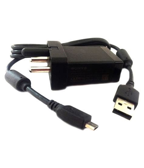 Sony Charger For Sony Xperia Z1-Black With Micro USB Cable - Chargers ...