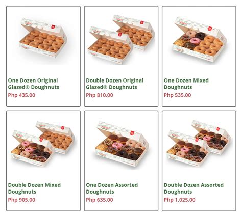 Krispy Kreme Menu Price In Philippines 2023 Update