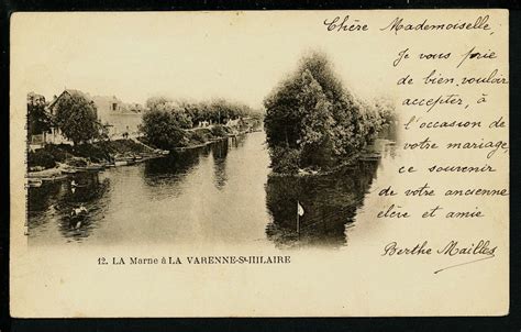 Saint Maur Des Foss S La Marne La Varenne St Hilaire Carte