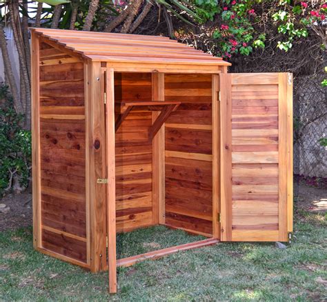 Storage Sheds Custom Made Redwood Sheds