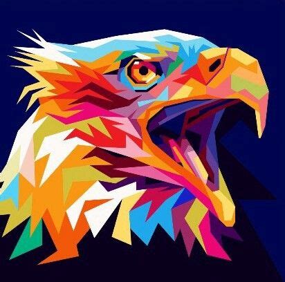 Colorful Lion Head Pop Art Poster By Cholik Hamka Displate Artofit