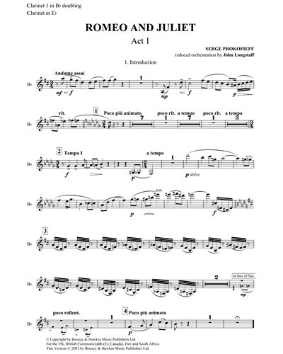 Romeo And Juliet Op 64 Sheet Music By Sergei Prokofiev Nkoda