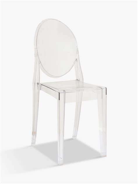 Philippe Starck For Kartell Victoria Ghost Chair Crystal