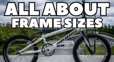 🏁 Supercross BMX: All about BMX Bike Frame Sizes | Which do YOU need?? – BMX Oregon