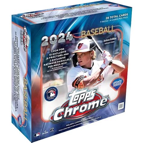 2024 Topps Chrome Updates MLB Mega Box In Stock Availability And Price