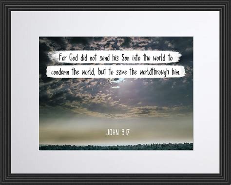 Amazon Wesellphotos Bible Verse Wall Art To Save The World Through