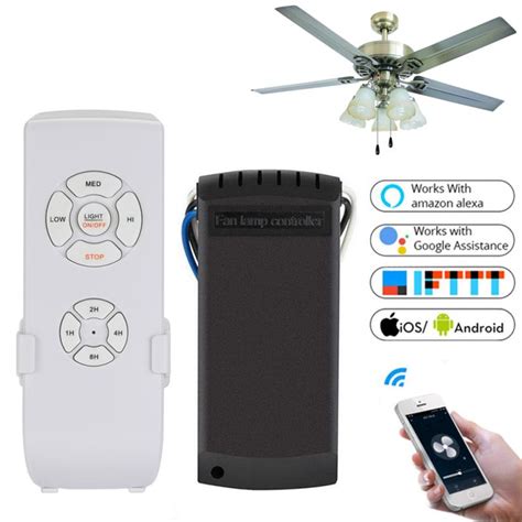 L Mpara De Ventilador De Techo Universal Con Wifi Kit De Control Remoto