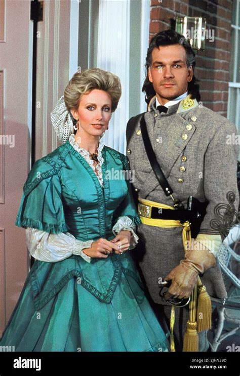 Morgan Fairchild Patrick Swayze North And South 1985 Stock Photo Alamy