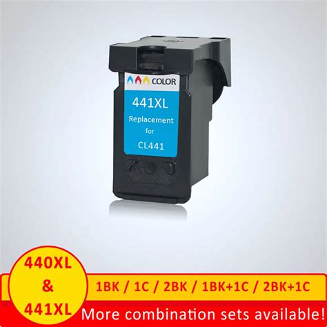 Xiangyu CL 441 Ink Cartridge Replacement for Canon PG440 pg 440 cl 441 ...