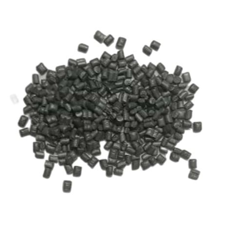 Non Woven Reprocessed HDPE Black Granule For Injection Molding Blow