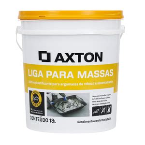 Aditivo Plastificante Liga Para Massa 18L Axton Leroy Merlin