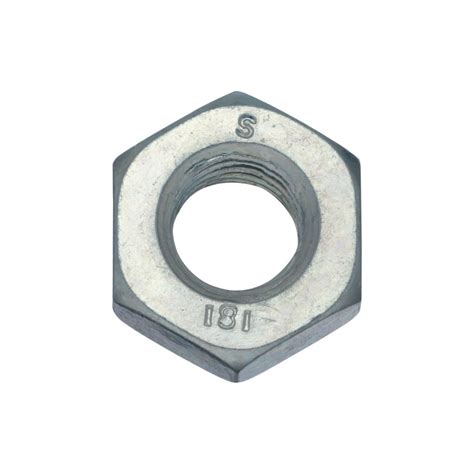 Hexagonal Nut DIN 934 Strength Class 8 Galvanised 24 AF M16