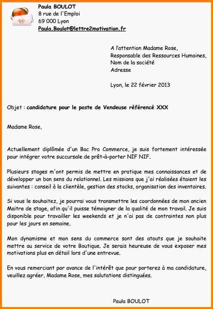 Lettre De Motivation Bts Technico Commercial Laboite Cv Fr