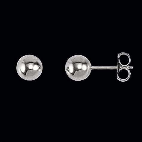 Platinum Ball Earrings | Platinum, Earrings, Ball