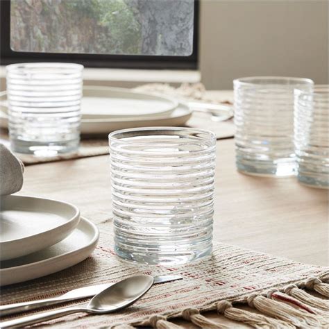 Hoops Double Old Fashioned Glass Sets West Elm