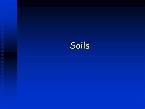 Ppt Soils Powerpoint Presentation Free Download Id219049