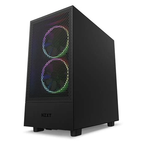 Gabinete Nzxt H Flow Compact Atx Mid Tower Preto Meupc Net