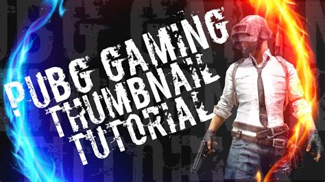 How To Make Pubg Gaming Thumbnail Youtube