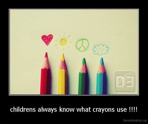 Iuichildrens Always Know What Crayons Use