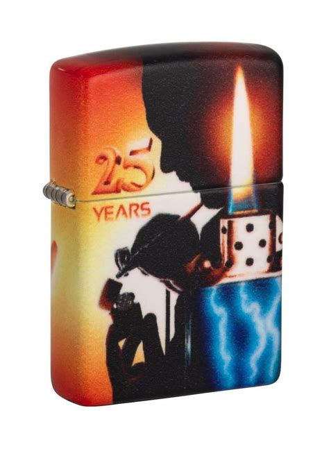 Licenze Ufficiali Mazzi Zippo Mazzi 540 Color 25th Anniversary