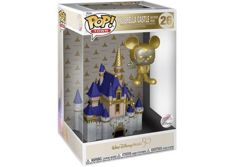 Funko Pop Town Walt Disney World 50th Anniversary Cinderella Castle