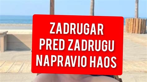 Voditelj Zadruge Pred Pocetak Rijalitija Napravio Haos Youtube