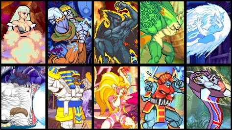 Capcom Arcade Gem Darkstalkers The Night Warriors All Special Power