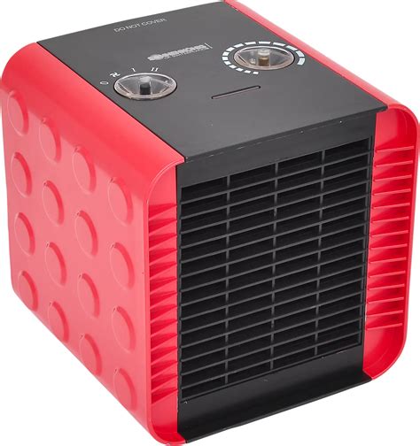 Aérotherme céramique CUBY 1500 W 2 niveaux de chauffage 1 niveau de