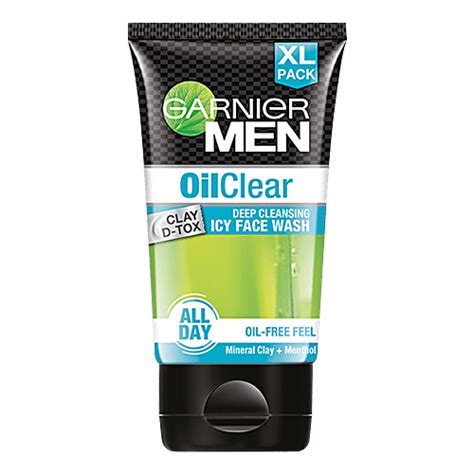 Buy Garnier Men Oil Clear Face Wash - For Oily Skin Online at Best ...