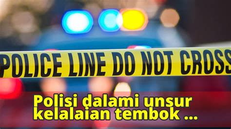 Polisi Dalami Unsur Kelalaian Tembok Apartemen Pakubuwono Ambruk YouTube