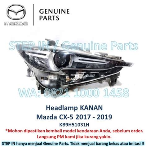 Jual Head Lamp KANAN Mazda CX 5 Lampu DEPAN HEADLAMP CX5 2017 2018 2019