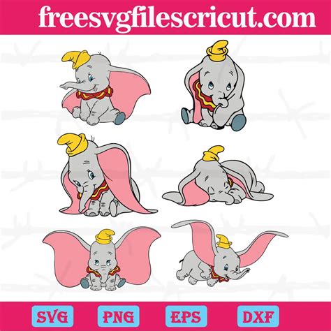 700 Trending Dumbo Svg Bundle Files For Creative Crafts