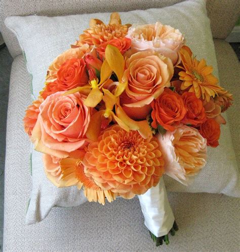 [img 2412 ] Orange Wedding Flowers Orange Flower Bouquets Orange Wedding Bouquet