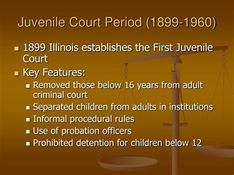 Ppt Evolution Of The Juvenile Justice System Powerpoint Presentation Id 6713705