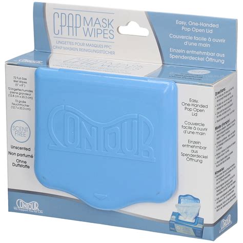 Lingettes De Nettoyage De Masque Cpap 62 Pc S Farmaline