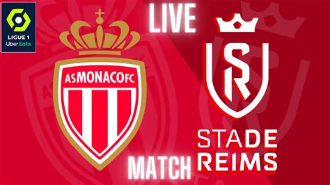 🔴 As Monaco Stade De Reims 🎥 Live Match Léquipe En Forme Asm Sdr J27 Ligue 1