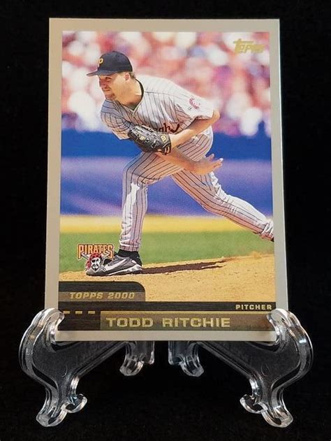 2000 Todd Ritchie Pittsburgh Pirates Topps Baseball Card 344 EBay