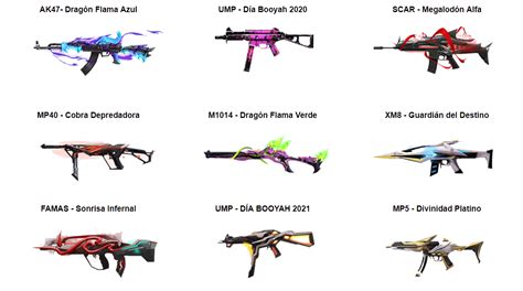 Imagenes De Las Armas Evolutivas De Free Fire Para Colorear IMAGESEE