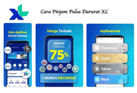 Begini Cara Pinjam Pulsa Darurat Xl Lewat Myxl Dan Kode Dial Attila