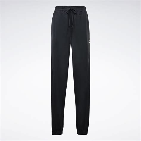 Reebok Identity Vector Knit Track Pants In Night Black Reebok Official Uk