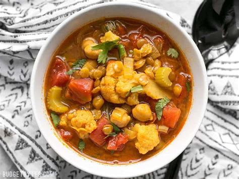 Moroccan Lentil And Vegetable Stew Budget Bytes