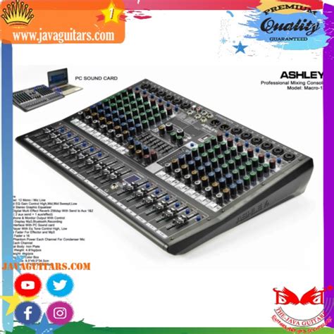 Mixer Channel Ashley Macro Macro Original Lazada Indonesia