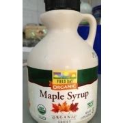 Field Day Organic Maple Syrup Calories Nutrition Analysis More