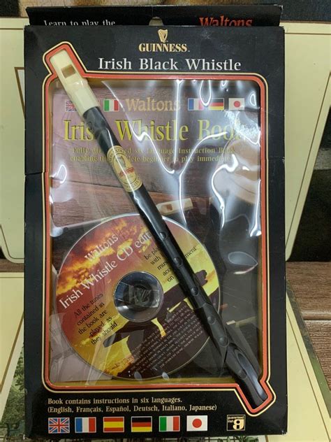 Guinness Official Merchandise Collectable Guinness Tin Whistle Package