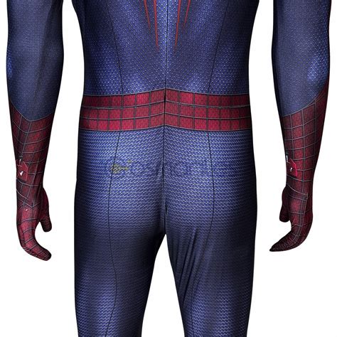 The Amazing Spiderman 2 Andrew Garfield Cosplay Costumes Spiderman Jumpsuit