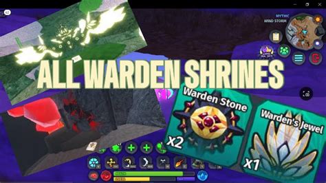 All warden shrines in CoS + map - YouTube