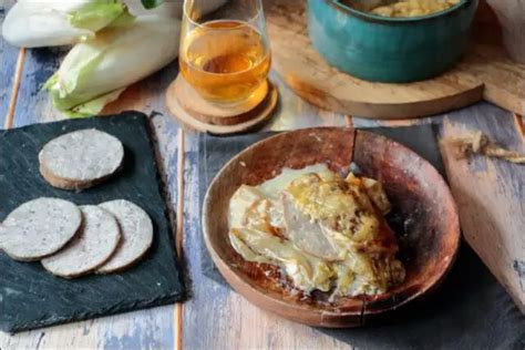 Gratin D Endives Et D Andouille De Vire Au Cidre Fermier Happy Papilles