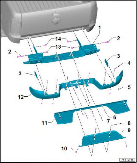 How To Vw Amarok Rear Bumper Removal Step By Step Tutorial