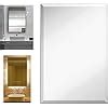 Amazon Hamilton Hills 24x36 Inch Frameless Rectangular Mirror